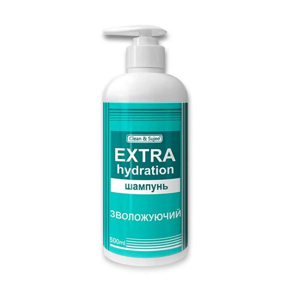 Зволожувальний шампунь для волосся Clean &amp; Sujee Extra Hydration, 500 мл